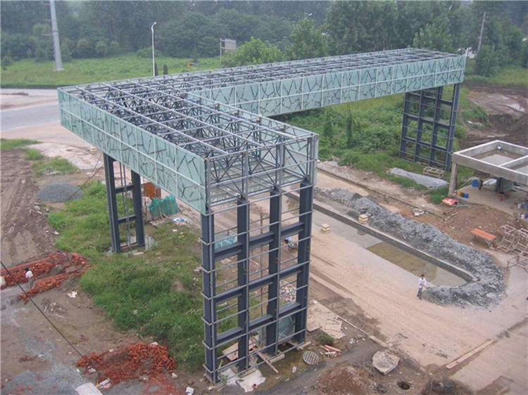 崇州收费站网架